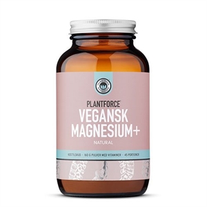 Vegansk Magnesium+ Natural Plantforce 160 g